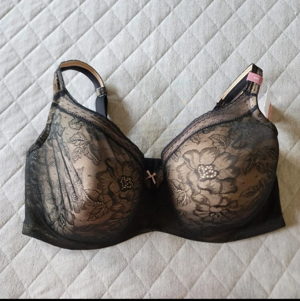 Cacique Lightly Lined Balconette Bra 46G NWT